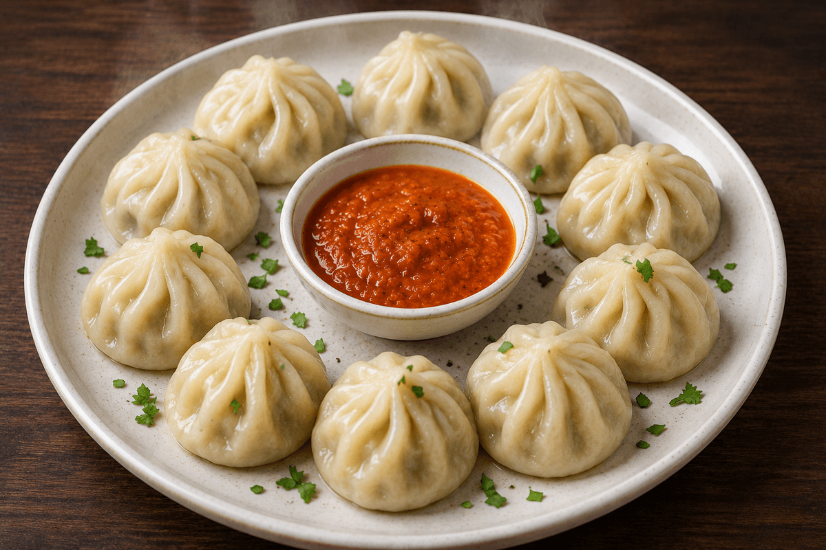 Steamed Momo